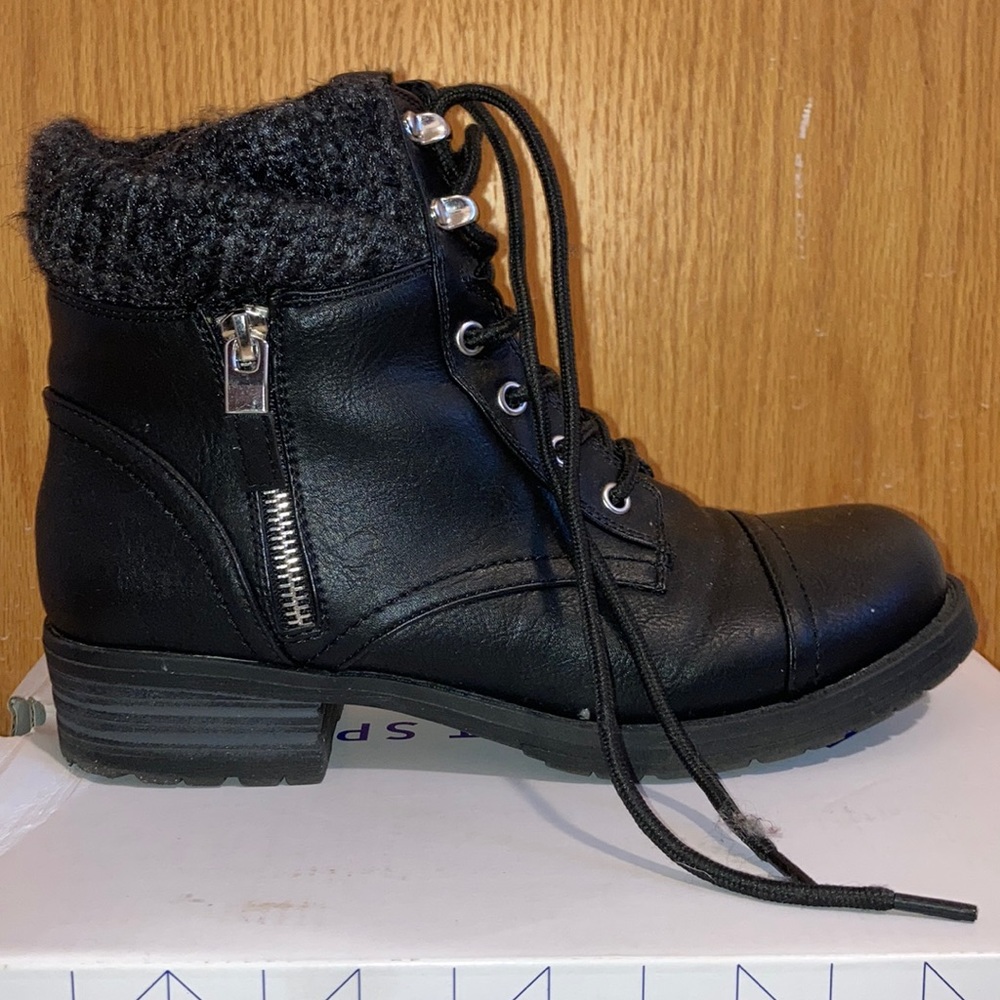 Call It Spring Black ankle boots in size 8.5